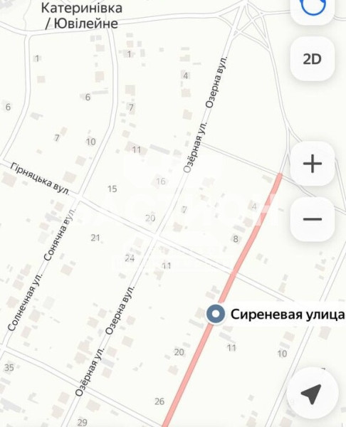 Земельный участок, поселок городского типа Юбилейное, Сиреневая улица ID:2059434