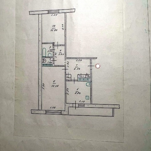 Фото № 7066 Продам 2х комн. квартиру на Горняцком