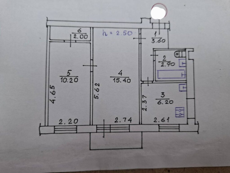Фото 2-к квартира район Шпиля г.Алчевск#1525