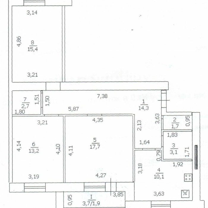 Фото Продам 3-х комнатную квартиру на ул. Генерала Лашина ( район ВВАУШ)