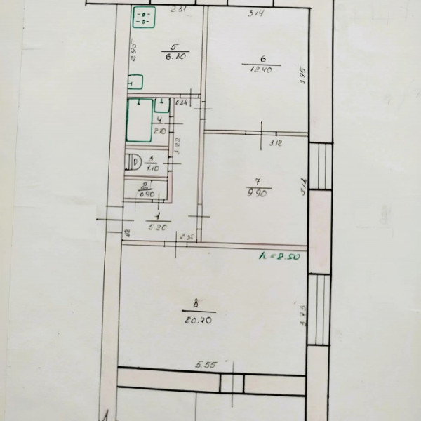 № 6621 Продам 3х комн. квартиру по ул. Ленинградской