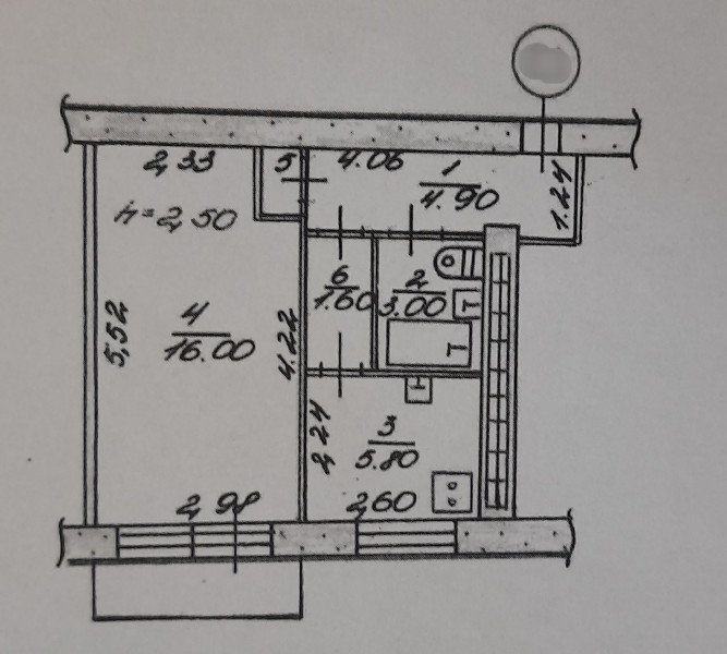 Фото №983 Продаётся 1 комн. кв-ра, пр-т Ленина, р-н маг. “Гранат”