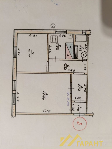 Фото 2-к квартира в старом районе г.Алчевск#1355