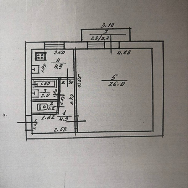 Фото Продам 1комн квартиру в г Луганск ул Кирова