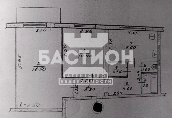 Фото 2-х комнатная квартира, пр-кт Металлургов 49, ID: 2158339