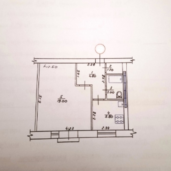 Фото № 7201 Продам 1 комн. квартиру в р-не маг. "Виссон"