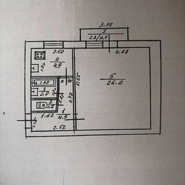 Фото Продам 1к квартиру по ул.Кирова ,40м2