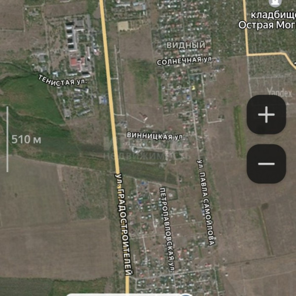 Участки ул. Каштановая Видный