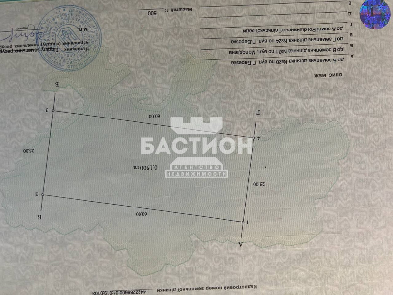 Фото Земельный участок, село Роскошное, улица Полковника Березко ID:1963758