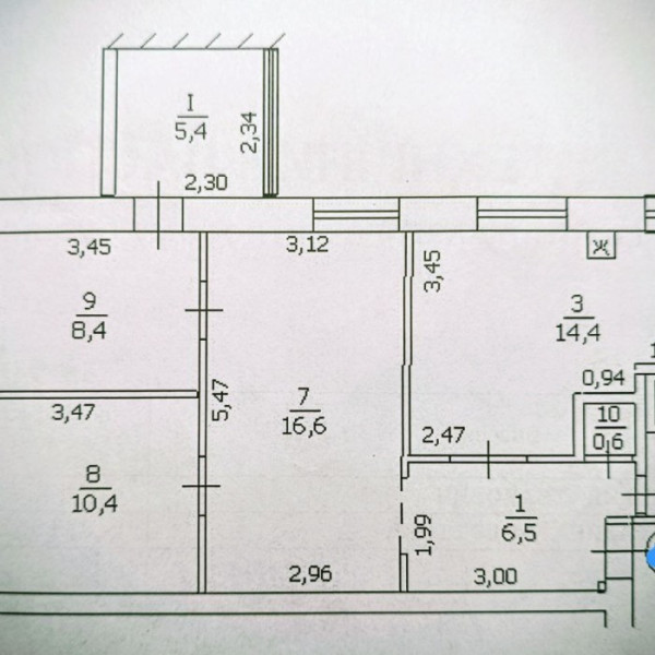 Фото Продам 4-к квартиру на кв. 50 лет Октября, г. Луганск