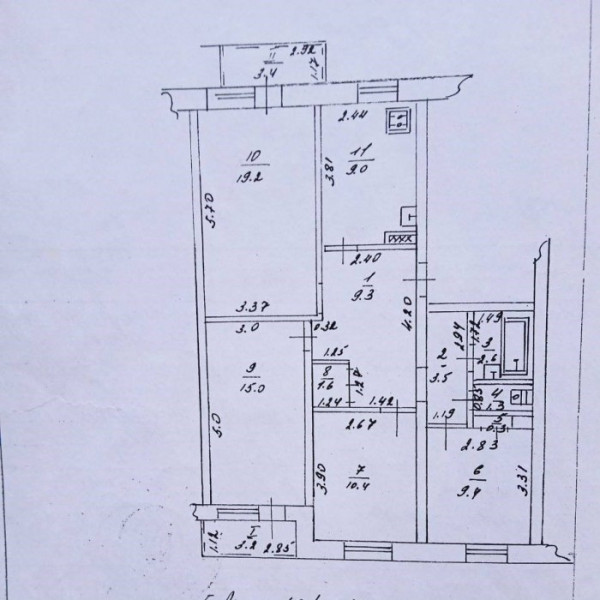 Фото Продам 4 комнатную квартиру в Станице Луганской (5-я Линия)