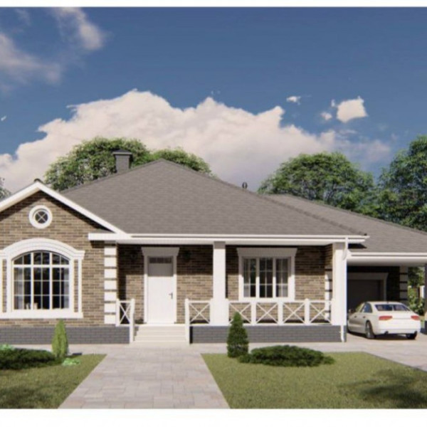 Продам современный одноэтажный дом на Видном ,177м2