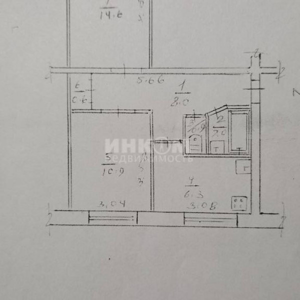 Фото Продам 2к квартиру на кв. Жукова 4/5эт