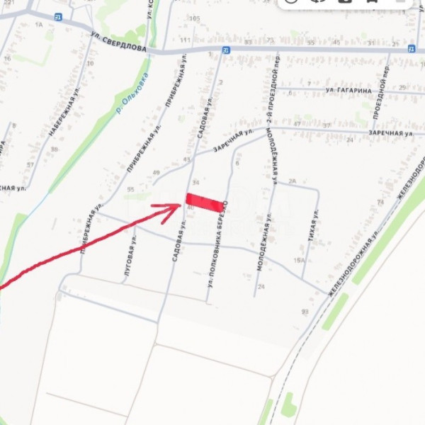 Участок 15.37 сот. Роскошное ул. Полковника Березко