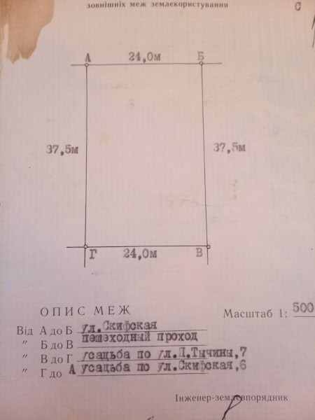 Земельный участок п. Видный ул. Скифская