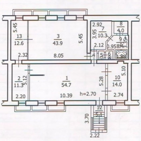 Продам нежилое помещение 168 м2 в Центре г. Луганск