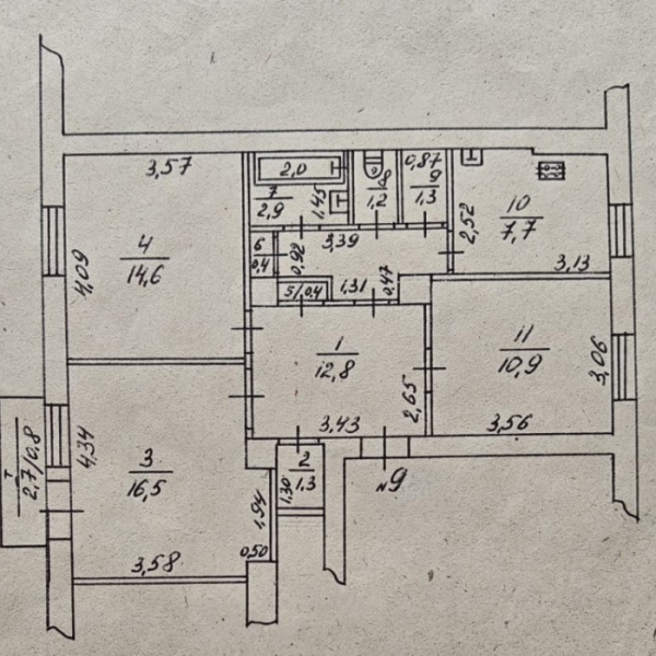 Фото Продам 3к в районе Пингвина