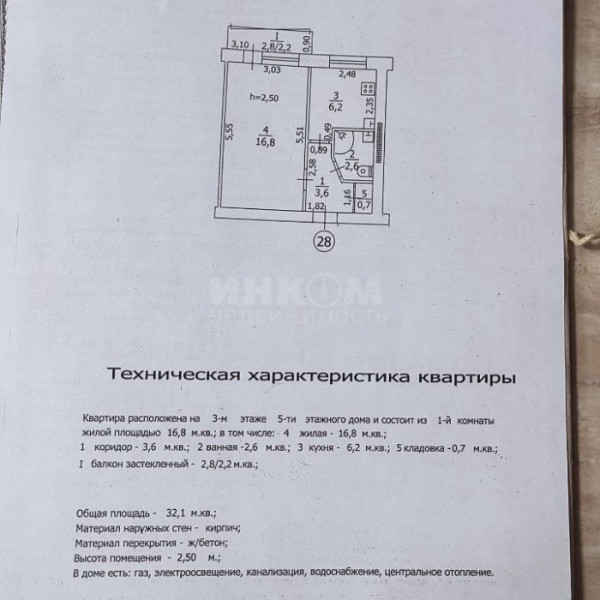 Фото Продам 1к Ул. Геологическая 3