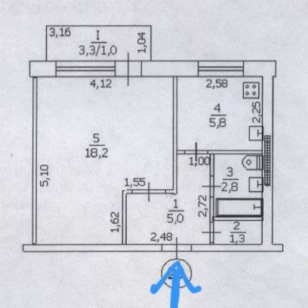 Фото Продам 1-к квартиру в Луганске на кв. Шевченко