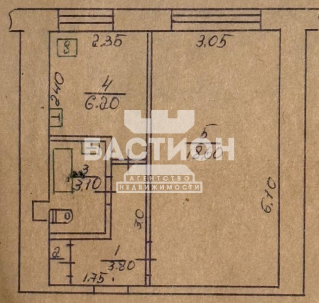 1 комнатная квартира, ул. Ленина 41, ID: 2257229