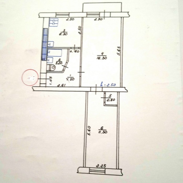 Фото № 6874 Продам 2х комн. квартиру в р-не Стоматологии