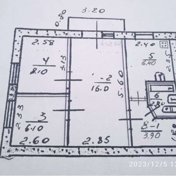Фото № 5622 Продам 3х комн. квартиру в р-не депо