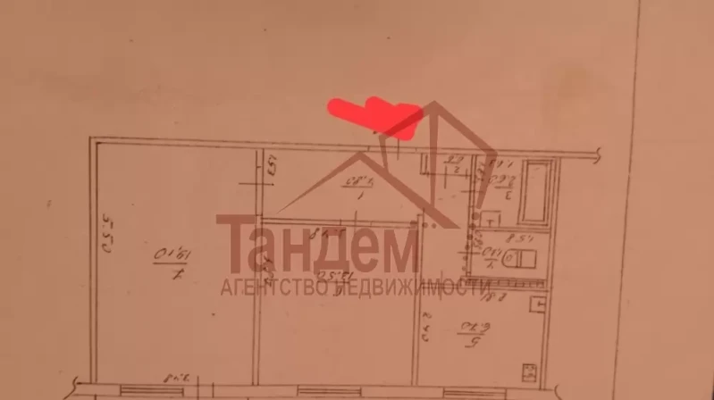 Фото Продам двухкомнатную улучшенной планировки - Объект №502