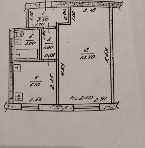 1-к квартира р-н Танка г.Алчевск#1548