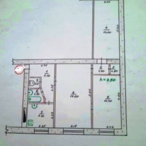 Фото № 6667 Продам 3х комн. квартиру на Горняцком