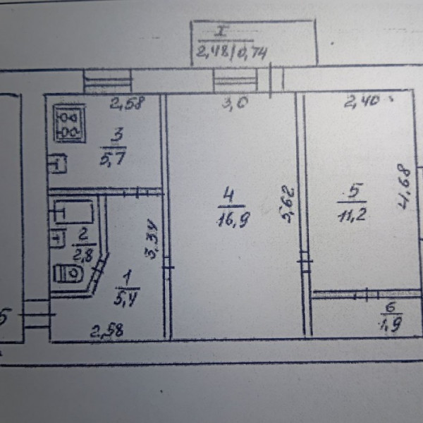 Фото Продам 2к 15-я Линия Центр