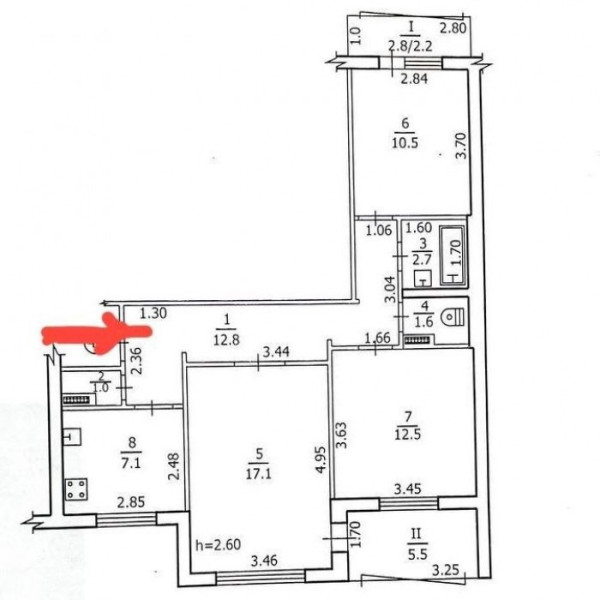 Фото Продам 3-х комн квартиру на кв. 50 лет Октября (р-н МФЦ)