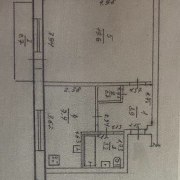 Фото Продам 1комнатную квартиру по ул. Центральная, (остановка сельхоз институт)