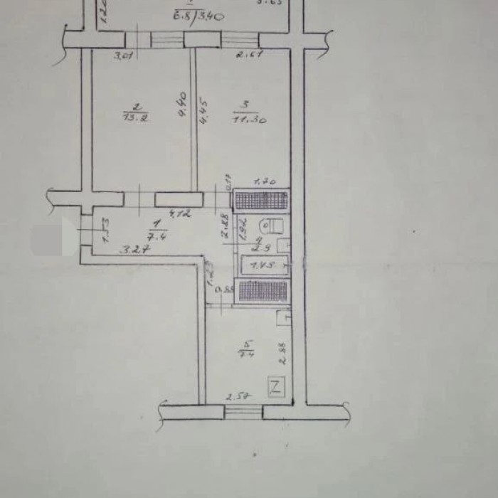 Продам 2-х комнатную квартиру на кв. Героев Сталинграда, г. Луганск.