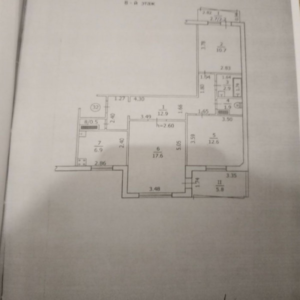 Фото Продам 3-х комн квартиру в городе Луганск квартал Гагарина