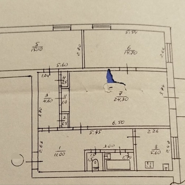 Фото № 7161 Продам 3х комн. квартиру по ул. Брестской