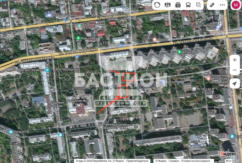Коммерческое помещение, улица Тараса Шевченко, 28 ID:2042107