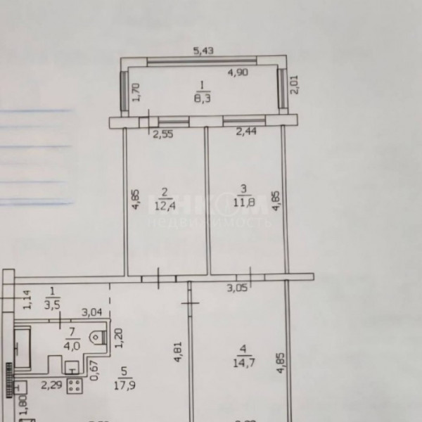 Фото Продам 4к кв. Гагарина с А.О.