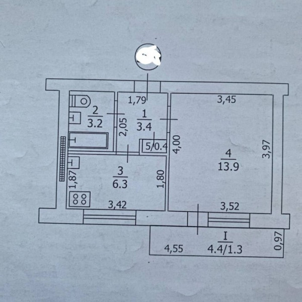 Фото Продам 1- ю квартиру ул. Советская д. 94 ( район Донбасса, самый центр)