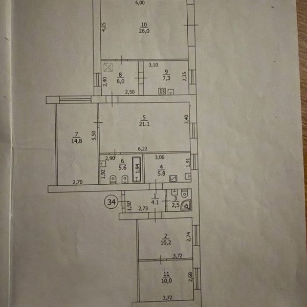 Фото Продам 5к квартиру 115м2, Городок ОР