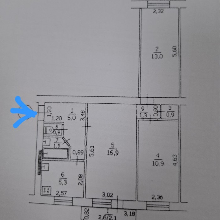 Фото Продам 3-к квартиру на кв. Молодежный. Луганск, Жовтневый р-н