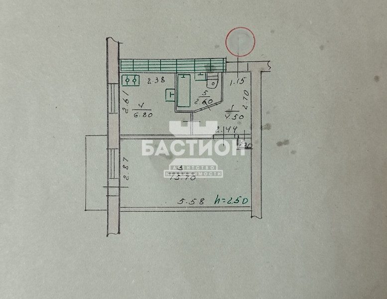1 комнатная квартира, ул. Попова 71 ID: 1917529