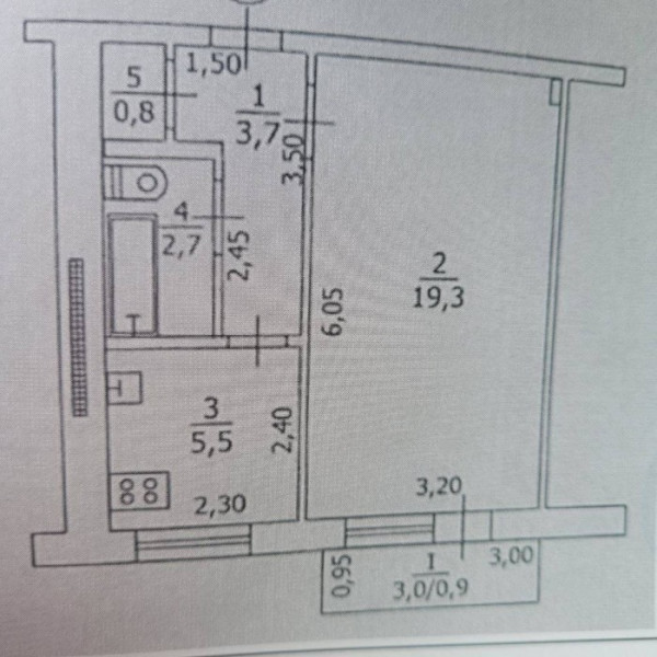Фото Продам 1-комн квартиру в городе Луганск квартал 50-лет Октября