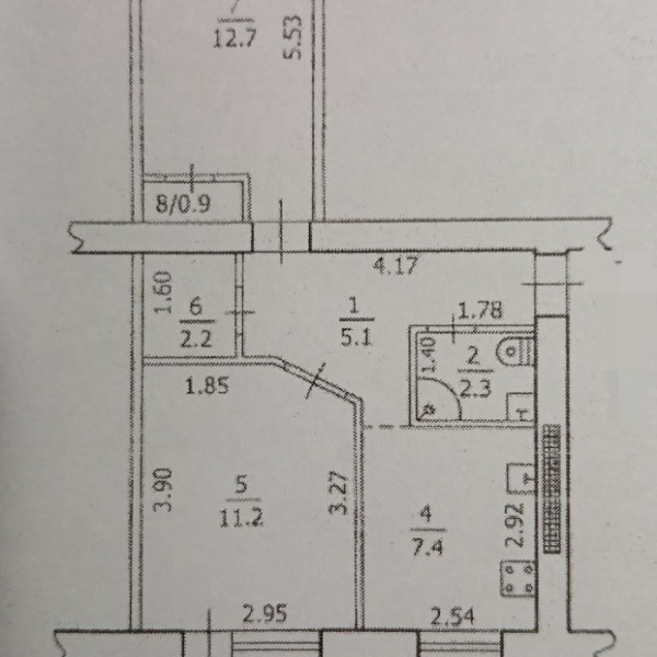 Фото Продаётся 2-комнатная квартира по ул. Звейнека (р-н таксопарка), г. Луганск