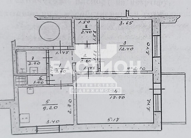 2-х комнатная квартира, ул. Ленинградская 49, ID: 2316477