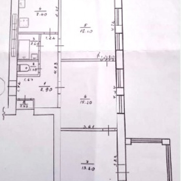 Фото № 6093 Продам 3х комн. квартиру в р-не маг. "Арго"