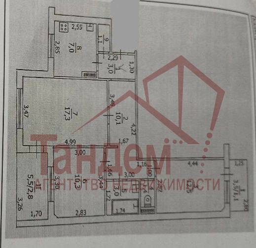 Продажа квартиры на Героев Сталинграда - Объект №458