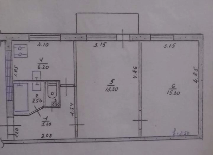 Фото 2-к в районе Торгового Центр г. Алчевск#600