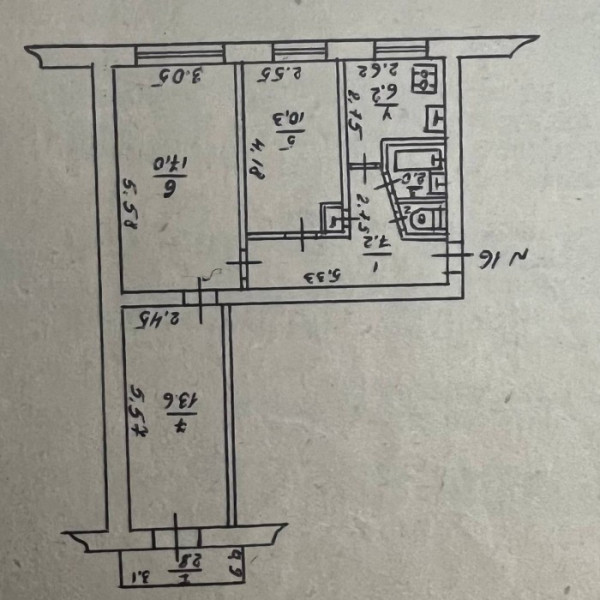Фото Продам 3х комнатную квартиру г. Луганск, ул. Геологическая (Артемовский р-н)