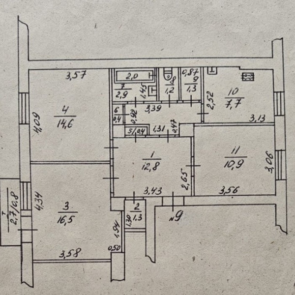 Фото Продам 3-х комн квартиру с авт отоп в городе Луганск улица Херсонская