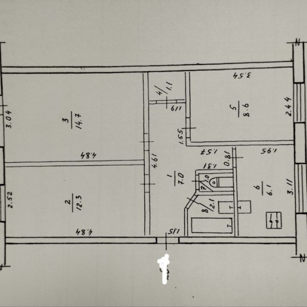 Фото Продам 3- х комнатную квартиру на кв. Волкова ( район налоговой).
